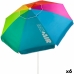 Parasol Aktive Multicolor 200 x 203 x 200 cm Aço (6 Unidades)