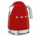 Hervidor Smeg 2400 W 1,7 L Rojo Acero Inoxidable Plástico