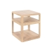 Mesa de apoio Home ESPRIT Natural Madeira de mangueira 51 x 51 x 61 cm