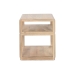 Mesa de apoio Home ESPRIT Natural Madeira de mangueira 51 x 51 x 61 cm