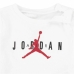 Conjunto Deportivo para Bebé Jordan Essentials Fleeze Box Blanco Rojo