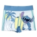 Detské Plavky Boxerky Stitch Modrá