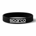 Armbånd for Menn Sparco S099093NR10 Silikon 9 cm Svart (En størrelse) (10 enheter)