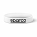 Armbånd til mænd Sparco S099093BI10 Silikone 9 cm Hvid (Onesize) (10 enheder)