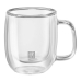 Set di 2 Tazze da Caffè Zwilling 39500-110 Vetro Borosilicato 80 ml Trasparente 2 Pezzi (2 Unità)