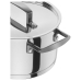 Casseruola con coperchio Zwilling 71160-005-0 Nero Argentato 5 Pezzi Ø 24 cm Ø 20 cm Ø 16 cm 1,5 L 2 L 3 L 6 L 3,5 L (5 Unità)