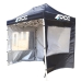 Tenda OCC Motorsport Racing Nero Poliestere 420D Oxford 3 x 2 m Finestra