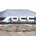 Стена на Палатка OCC Motorsport OCCCARP31 Racing Черен полиестер 420D Oxford 3 x 2 m Прозорец 2 броя