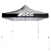 Carp OCC Motorsport OCCCARP03 Racing Svart Polyester 420D Oxford 3 x 3 m