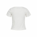 Dames-T-Shirt met Korte Mouwen Jack & Jones Jxlucinda Str Ss  Wit