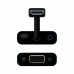 HDMI toS VGA with Audio Adapter NANOCABLE Black