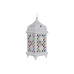 Lampă de masă DKD Home Decor 18 x 18 x 46 cm Metal Alb Multicolor 220 V 50 W