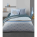 Capa nórdica HOME LINGE PASSION Azul Branco Cama dupla 240 x 260 cm