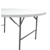 Mesa Dobrável Branco HDPE 122 x 122 x 74 cm