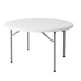 Table Piable Catering Blanc 120 x 120 x 74 cm