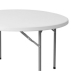 Table Piable Catering Blanc 120 x 120 x 74 cm