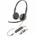 Auriculares Poly BW 3225 Preto