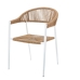 Zahradní židle Neska ii Alb Sintetic Aluminiu 56 x 59,5 x 81 cm