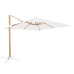 Пляжный зонт Tiber Белый Алюминий древесина тика 300 x 400 x 250 cm