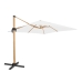 Parasol przeciwsłoneczny Tiber Grafiithall Alumiinium Tiikpuu 300 x 300 x 250 cm