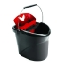 Dweilemmer Vileda Ultramax Zwart Rood Plastic 10 L 38 x 38 x 38 cm