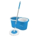 Mop with Bucket Esperanza EHS005 Albastru Alb Microfibră