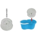 Mop with Bucket Esperanza EHS005 Azul Branco Microfibra