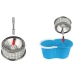 Mop with Bucket Esperanza EHS006 Azul Branco Microfibra