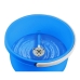 Mop with Bucket Esperanza EHS007 Bleu Blanc Microfibre