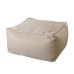 Puff Gissele Marrom claro 70 x 70 x 36 cm