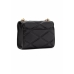 Handtas Dames Michael Kors Serena Zwart 24 x 17 x 8 cm