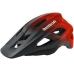 Kask rowerowy dla dorosłych Reebok RK-HMTBKS33L-KR Daszek Czarny Czerwony