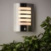 Wandlamp Brilliant Todd Zilverkleurig Metaal 60 W E27