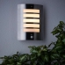 Wandlamp Brilliant Todd Zilverkleurig Metaal 60 W E27