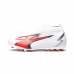 Chaussures de Football pour Adultes Puma  Ultra Match+ Ll Mg  Blanc Rouge