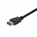 USB-кабель Startech USB3SEXT1MBK         USB A Чёрный