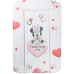 Αλλαξιέρα Minnie Mouse CZ10340 Ταξίδια Λευκό Καρδιές 73 x 48,5 x 3 cm