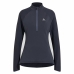 Maglia a Maniche Lunghe Unisex Odlo 1/2 Zip Zeroweight Nero