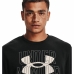 Футболка с длинным рукавом мужская Under Armour Logo Crew Чёрный