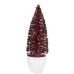 Figurine Décorative Sapin de Noël Bleu Rouge Plastique 9 x 28 x 9 cm (6 Unités)