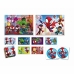 Educatief Spel Clementoni Coffret Spidey 4 en 1 (FR)