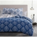 Housse de Couette HOME LINGE PASSION Bleu 220 x 240 cm