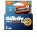 Barberingshøvel Gillette Fusion Proglide Power (4 enheter)