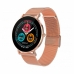 Smartwatch DCU Boulevard Argentato Oro Rosa 1,3