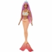 Lelle Barbie Sirene Rose