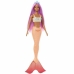 Baba Barbie Sirene Rose