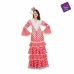 Costume per Adulti M-L Rosso Ballerina di Flamenco