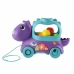 Dinossauro Arrasto Fisher Price TRICERATOPS LANCE BALLES