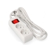 Regleta Enchufes 2 Tomas con Interruptor EDM 41018 Schuko (3 m)