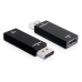 Adaptér DisplayPort na HDMI DELOCK 65258 Čierna